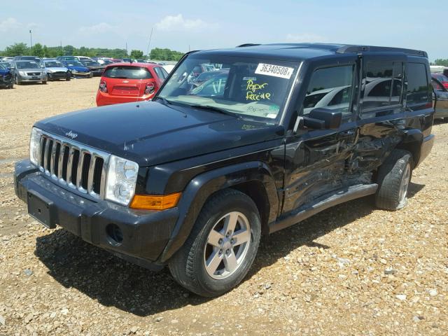 1J8HH48K48C156022 - 2008 JEEP COMMANDER 黑色 照片 2