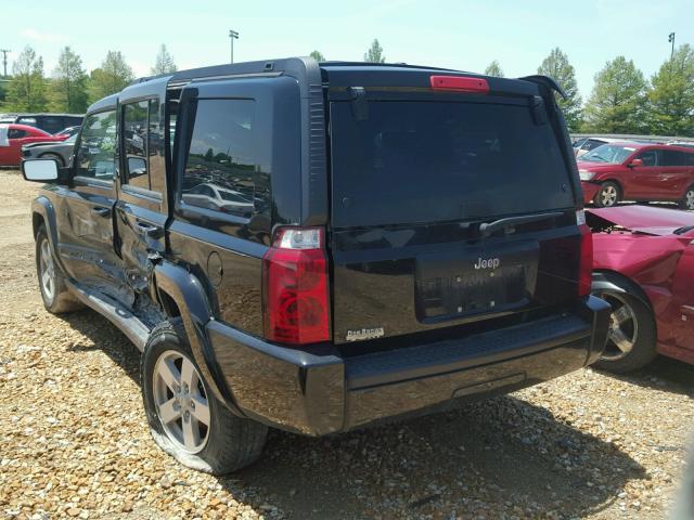 1J8HH48K48C156022 - 2008 JEEP COMMANDER 黑色 照片 3