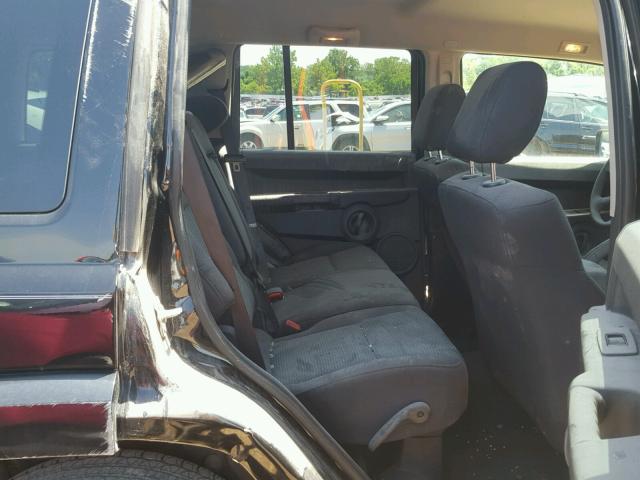 1J8HH48K48C156022 - 2008 JEEP COMMANDER 黑色 照片 6