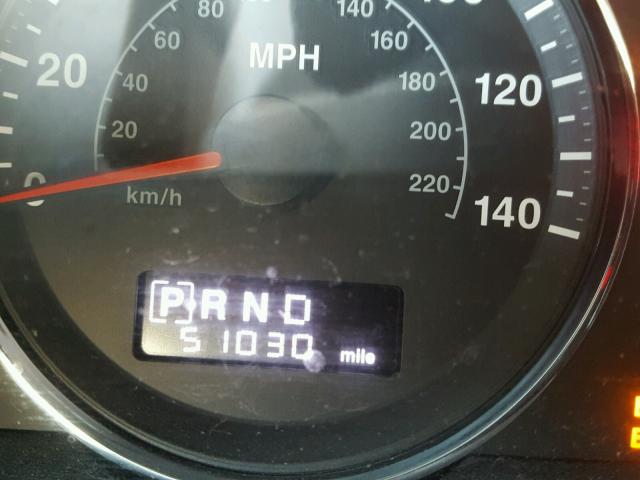 1J8HH48K48C156022 - 2008 JEEP COMMANDER 黑色 照片 8