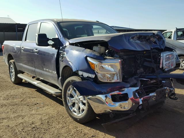 1N6BA1F43HN548737 - 2017 NISSAN TITAN XD S BLUE photo 1