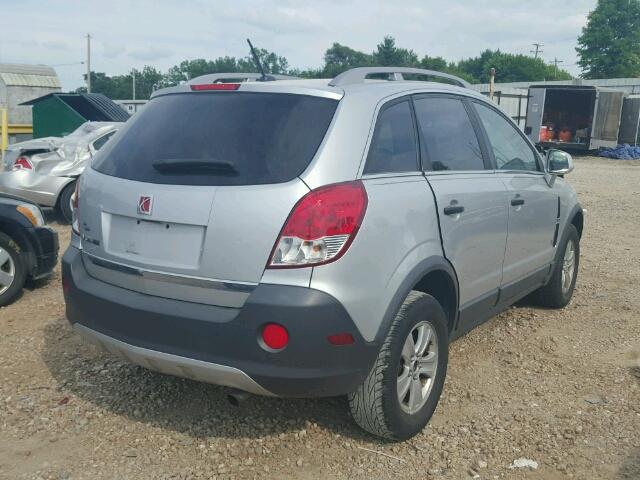 3GSCL33PX9S578664 - 2009 SATURN VUE XE SILVER photo 4