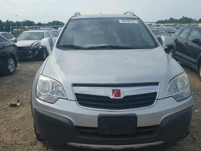 3GSCL33PX9S578664 - 2009 SATURN VUE XE SILVER photo 9