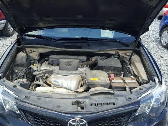 4T1BF1FKXEU855967 - 2014 TOYOTA CAMRY BLACK photo 7