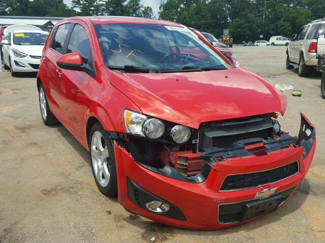 1G1JE6SB7C4222936 - 2012 CHEVROLET SONIC ORANGE photo 1