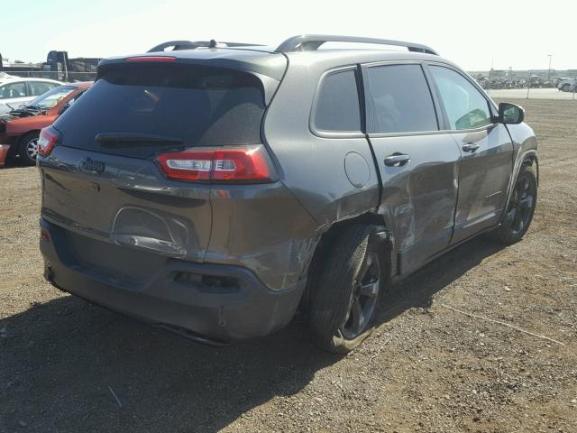 1C4PJLCB6JD556494 - 2018 JEEP CHEROKEE L GRAY photo 4