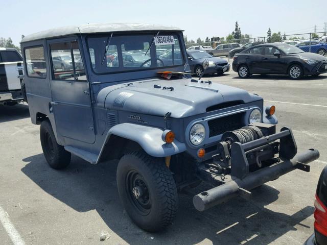 FJ4045523 - 1967 TOYOTA LANDCRUISR GRAY photo 1