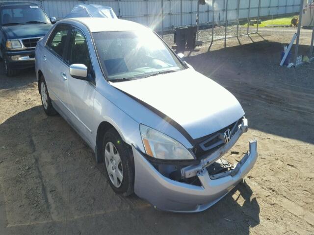 1HGCM56455A074526 - 2005 HONDA ACCORD LX GRAY photo 1