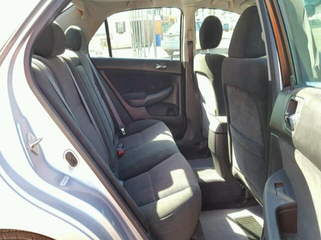 1HGCM56455A074526 - 2005 HONDA ACCORD LX GRAY photo 6