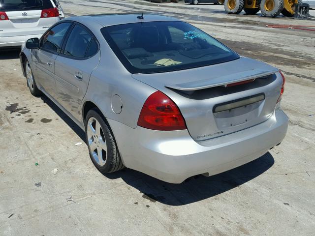 2G2WC58C281178929 - 2008 PONTIAC GRAND PRIX SILVER photo 3