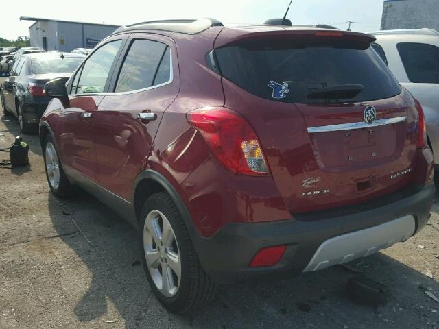 KL4CJDSBXGB579751 - 2016 BUICK ENCORE PRE RED photo 3