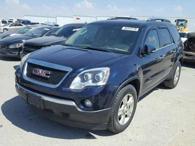1GKER23738J250715 - 2008 GMC ACADIA SLT 蓝色 照片 2