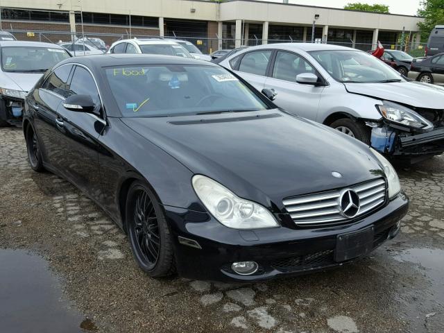 WDDDJ75X16A056499 - 2006 MERCEDES-BENZ CLS 500C BLACK photo 1