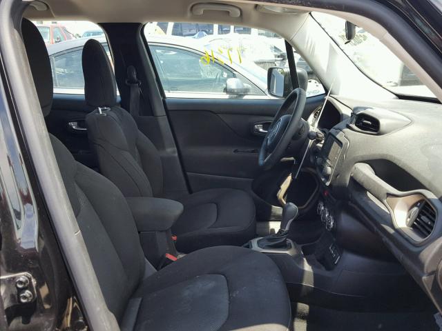 ZACCJAAT6FPB24060 - 2015 JEEP RENEGADE S 黑色 照片 5