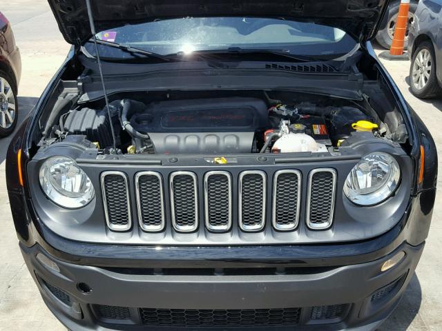 ZACCJAAT6FPB24060 - 2015 JEEP RENEGADE S BLACK photo 7