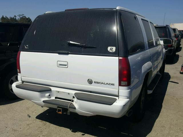 1GYEK13R4XR413863 - 1999 CADILLAC ESCALADE WHITE photo 4