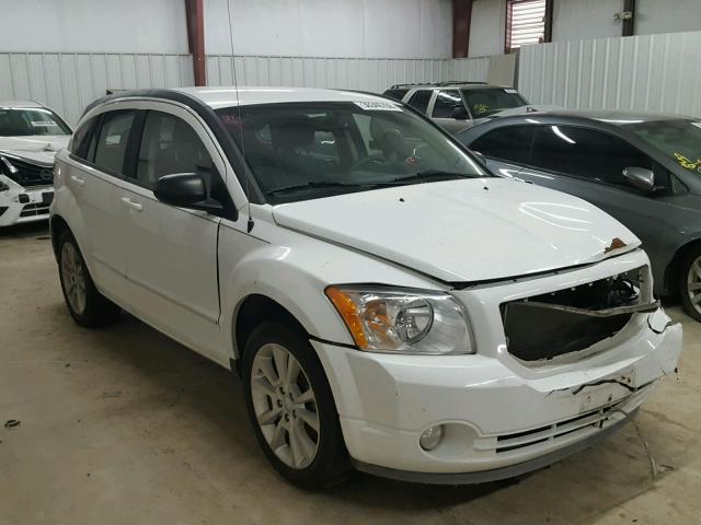 1B3CB5HA1BD221993 - 2011 DODGE CALIBER HE WHITE photo 1