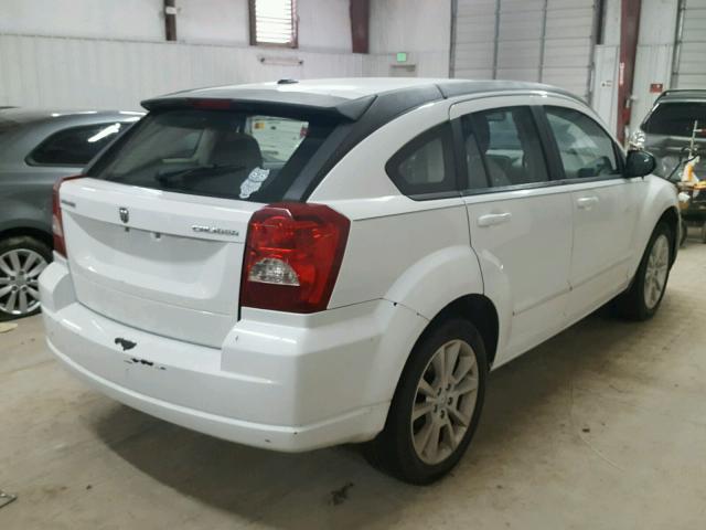 1B3CB5HA1BD221993 - 2011 DODGE CALIBER HE WHITE photo 4