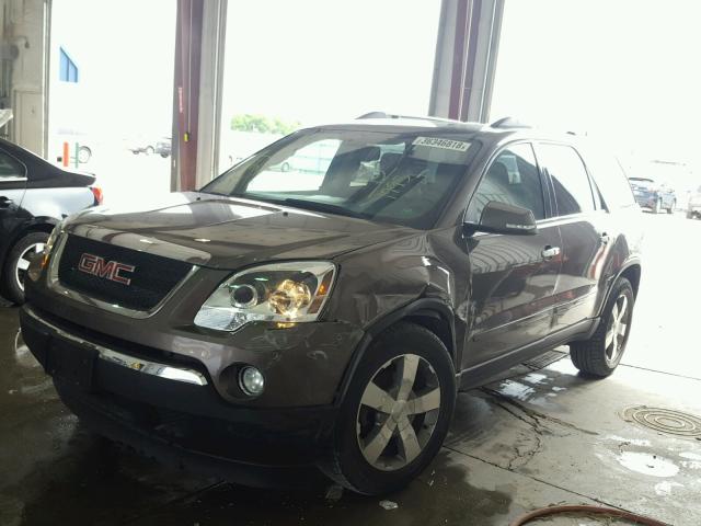 1GKKVRED1BJ351995 - 2011 GMC ACADIA SLT ყავისფერი ფოტო 2