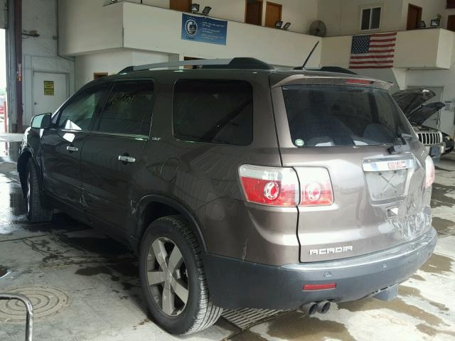 1GKKVRED1BJ351995 - 2011 GMC ACADIA SLT ყავისფერი ფოტო 3