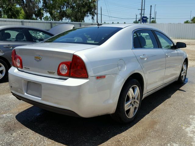 1G1ZB5E17BF172356 - 2011 CHEVROLET MALIBU LS 银色 照片 4