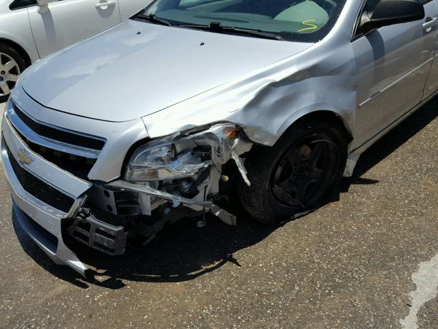 1G1ZB5E17BF172356 - 2011 CHEVROLET MALIBU LS 银色 照片 9