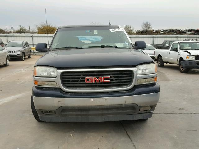 1GKEC13V95J247811 - 2005 GMC YUKON BLUE photo 8