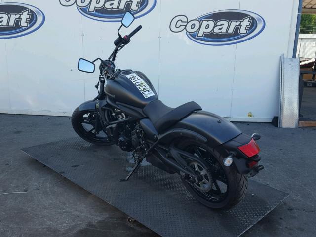 JKAENED18HDA01065 - 2017 KAWASAKI EN650 D BLACK photo 3