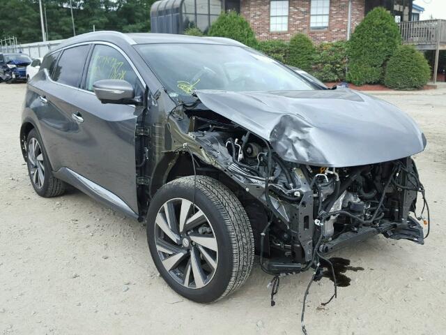 5N1AZ2MH4FN261497 - 2015 NISSAN MURANO S/S GRAY photo 1