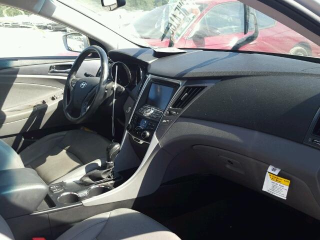 KMHEC4A46EA116094 - 2014 HYUNDAI SONATA HYB SILVER photo 5