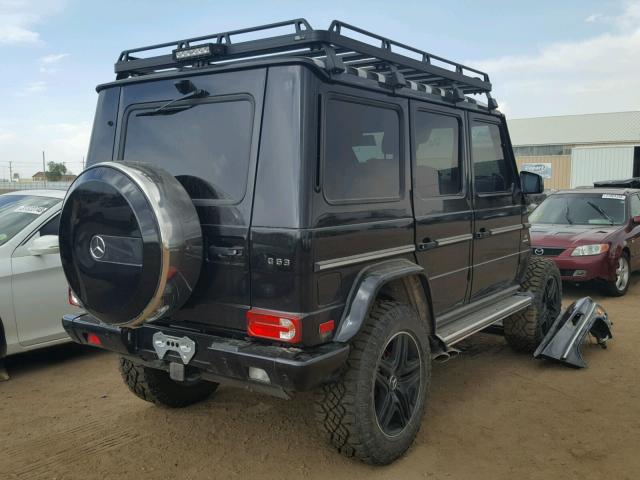 WDCYC7DF8HX280006 - 2017 MERCEDES-BENZ G 63 AMG BLACK photo 4