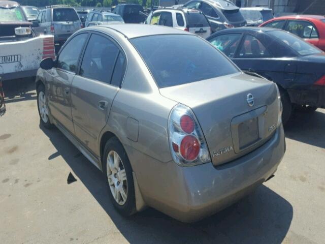 1N4AL11D25C354004 - 2005 NISSAN ALTIMA S GOLD photo 3