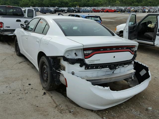 2C3CDXKT0FH927722 - 2015 DODGE CHARGER PO YELLOW photo 3