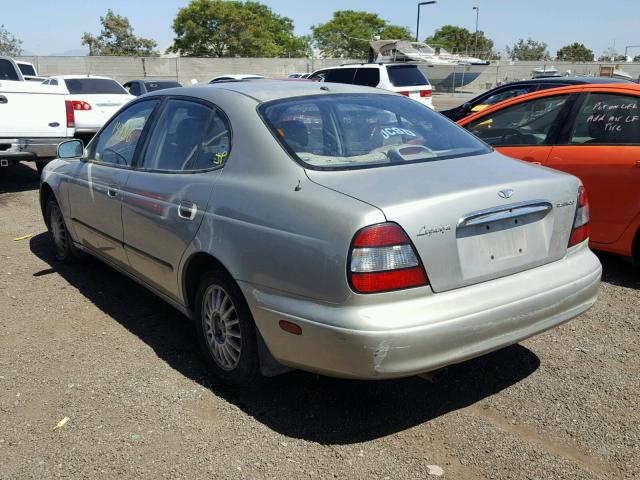 KLAVA6922XB202774 - 1999 DAEWOO LEGANZA CD GREEN photo 3