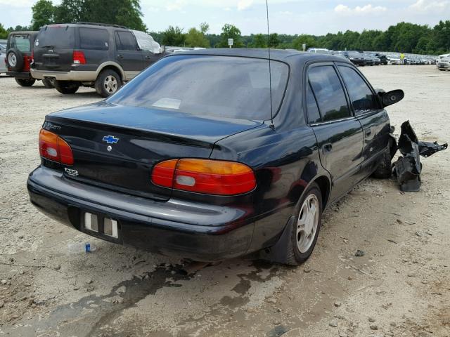 1Y1SK52891Z404457 - 2001 CHEVROLET GEO PRIZM BLACK photo 4