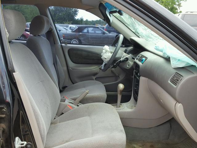 1Y1SK52891Z404457 - 2001 CHEVROLET GEO PRIZM 黑色 照片 5