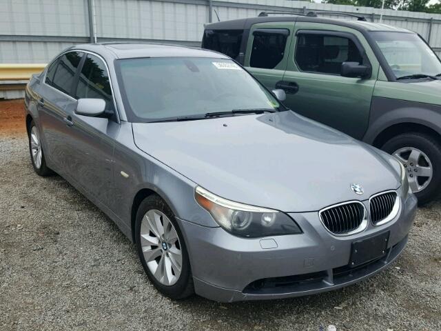 WBANB33505CN64503 - 2005 BMW 545 I GRAY photo 1