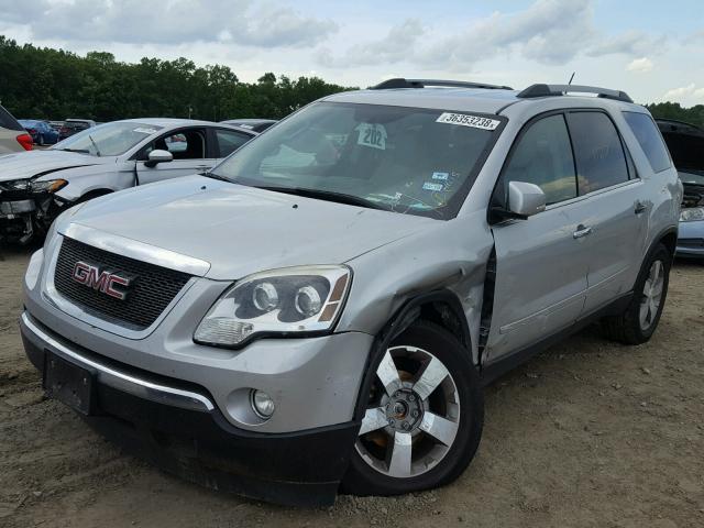 1GKKRRED7CJ424664 - 2012 GMC ACADIA SLT 银色 照片 2