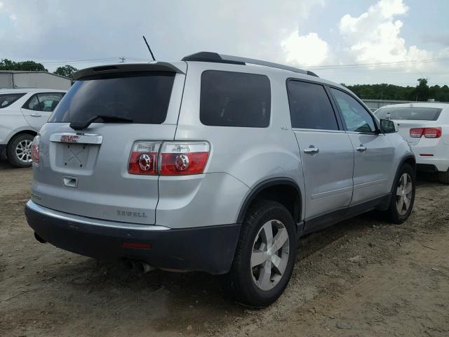 1GKKRRED7CJ424664 - 2012 GMC ACADIA SLT 银色 照片 4