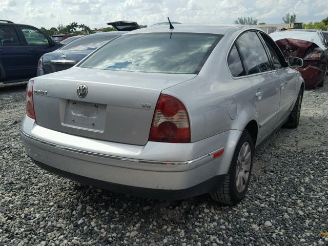 WVWRH63BX3P094755 - 2003 VOLKSWAGEN PASSAT GLX 银色 照片 4