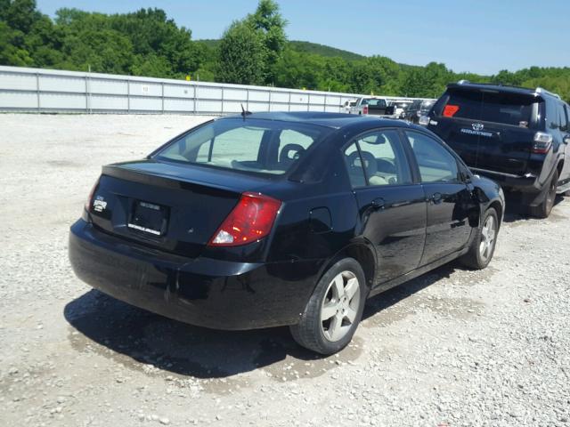 1G8AL55F46Z153050 - 2006 SATURN ION LEVEL BLACK photo 4