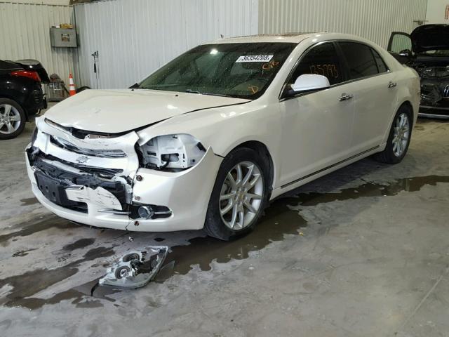 1G1ZE5E11BF310528 - 2011 CHEVROLET MALIBU LTZ 白色 照片 2
