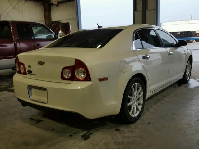 1G1ZE5E11BF310528 - 2011 CHEVROLET MALIBU LTZ 白色 照片 4