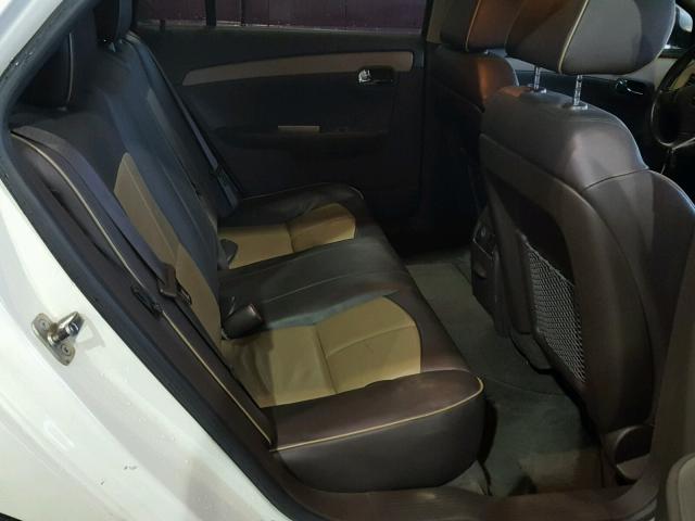 1G1ZE5E11BF310528 - 2011 CHEVROLET MALIBU LTZ 白色 照片 6