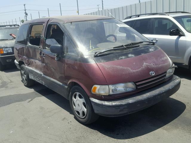 JT3AC12R9N1025708 - 1992 TOYOTA PREVIA LE RED photo 1