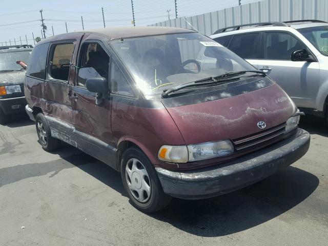 JT3AC12R9N1025708 - 1992 TOYOTA PREVIA LE RED photo 9