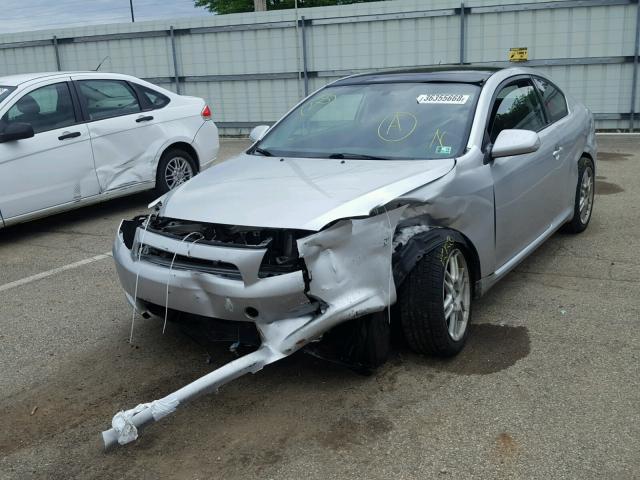 JTKDE167680257326 - 2008 TOYOTA SCION TC 银色 照片 2