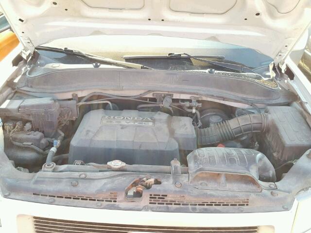 2HJYK16596H554904 - 2006 HONDA RIDGELINE SILVER photo 7