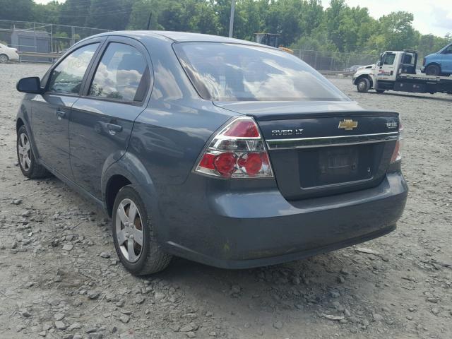 KL1TD5DE6AB055408 - 2010 CHEVROLET AVEO LS GREEN photo 3