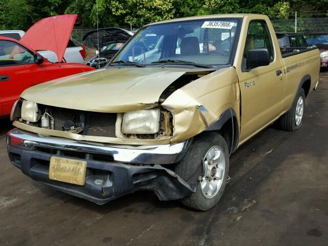 1N6DD21S7WC304836 - 1998 NISSAN FRONTIER X GOLD photo 2